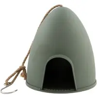 Point-Virgule PV-LIV-7341 – Voederhuisje Groen Bamboevezel 18 x 17 x 19 cm