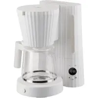 Alessi Plissé koffiezetapparaat Wit