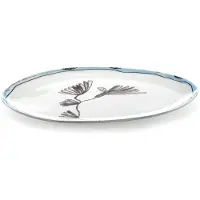 Serax Midnight Flowers ovaal bord 35 cm