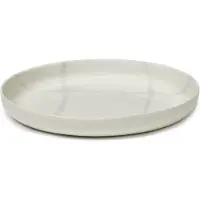 Serax Dinerbord Zuma Tableware By Kelly Wearstler White M 25,5 cm