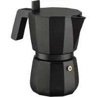 Alessi Percolator Moka Black 6-Kops