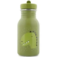 Trixie Drinkfles - Mr. Dino - RVS Waterfles voor kinderen - 350ml - Lekvrije Fles - Groen