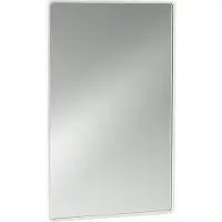Zone Denmark Wandspiegel Rim White 70 x 44 cm