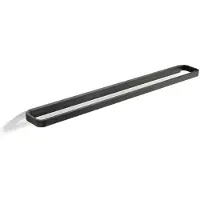 Zone Denmark Handdoekenrek Rim Black 70 x 7,5 cm