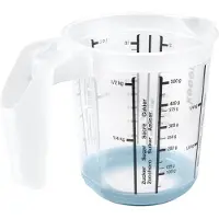 Keeeper Maatbeker anti-slip 0,5L blauw