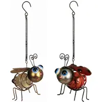 Luxform | Solar "Bee/Lady bug" hangende lamp Bij/Lieveheersbeestje 2-set