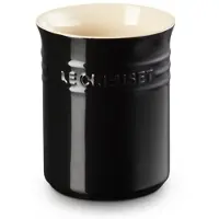 Le Creuset Spatelpot in Aardewerk Ebbenzwart