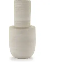 Serax Volumes vaas L Ø25 cm Beige