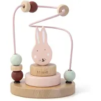 Trixie Houten Kralenframe - Mrs. Rabbit- Houten Bead Maze - Educatief speelgoed - Voor Jongens & Meisjes - Konijn
