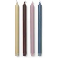 Ferm Living Pure candles 4-pack Whimsical Blend