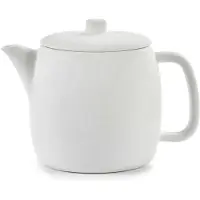 Serax Theepot Passe-Partout Tableware By Vincent Van D White Matt 17,5 x 11 x 13,3 cm
