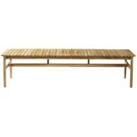 FDB Møbler M10 Sammen 3-zits bank Teak-nature oiled