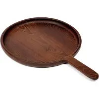 Serax Serveerschaal Pure Kitchen & Table By Pascale Naessens Dark Brown S 42,7 x 29 x 2,5 cm