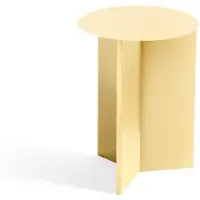 HAY Bijzettafel Slit Light Yellow Round Ø35 X H47 cm
