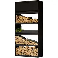Ofyr | Wood Storage Black 100