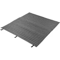 HAY Palissade Lounge Quilten bankkussen Anthracite, voor loungebank