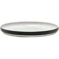 Serax Dinerbord Passe-Partout Tableware By Vincent Van D Black White L 26 x 26 x 2,5 cm