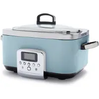 Greenpan Elite Slowcooker Blue Haze 6 Liter
