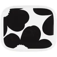 Marimekko Iso Unikko schotel 12x15 cm White-black