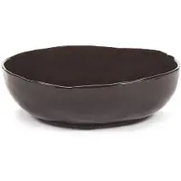 Serax La Mère schaal L Ø22 cm Dark brown