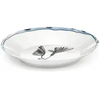 Serax Midnight Flowers Diep Bord M | Camelia Aubergine