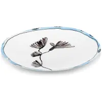 Serax Midnight Flowers Voorgerechtbord Camelia Aubergine