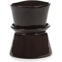 Serax Serveerschaal Serax La Mère Tableware By Marie Michielssen Dark Brown 19 x 19 x 22 cm