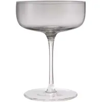 Blomus Fuumi champagneglas Coupe 28 cl 4-pack Smoke-klaar