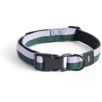 HAY – Hondenhalsband Flat – S/M – L45 cm – Lavendel, groen