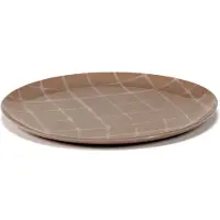Serax Dinerbord Zuma Tableware By Kelly Wearstler Cream Orange L 33 cm
