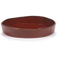Serax Diep Bord La Mère Tableware By Marie Michielssen Venetian Red S 20 cm