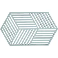 Zone Denmark Onderzetter Hexagon Fog Blue 24 cm