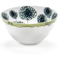 Serax Marni Midnight Flowers Anemone Vaniglia bowl D15cm H8cm groen / blauw
