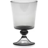 Serax Rode Wijnglas La Mère Glassware By Marie Michielssen Smoky Grey 250 ml