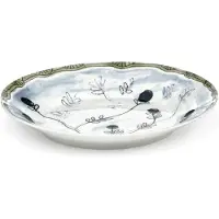 Serax Midnight Flowers Diep Bord L | Mirtillo Tea
