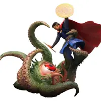 Beast Kingdom - Marvel - Diorama-129 - Doctor Strange in the Multiverse of Madness - Doctor Strange - 17cm
