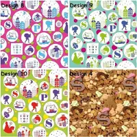 Benza Assortiment 10 Sinterklaasinpakpapier Cadeaupapier - 200 x 70 cm - 6 rollen