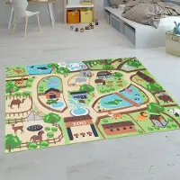 Paco Home Kindertapijt Laagpolige Vloerkleden Voor Kinderkamer Speelkleed Meerkleurig 240x340 cm