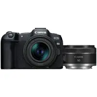 Canon EOS R8 + RF 24-50mm F/4.5-6.3 IS STM + RF 50mm F/1.8 STM