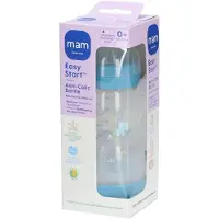 Mam Easy Start Anti-Kolik Flasche Blau 260 ml - 0 Monate und älter 1 St Flesjes