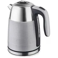 Maestro elektrische waterkoker 1.7l MR-051-Grijs, Waterkoker, Zilver