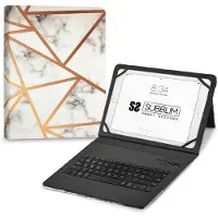 Subblim Tablet en toetsenbord Case Subblim SUBKT5-BTTW10 Wit macOS