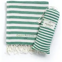 Green Petition - Mare Lime - Fouta Strandlaken - groen - 170 x 90