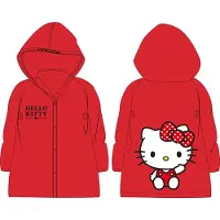 Hello Kitty Regenjas kind rood maat 98/104