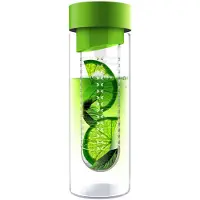 Asobu Flavour It drinkbeker - glas - incl fruitinfuse - 480 ml - groen