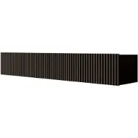 Meubella TV-Meubel Pepinos - Mat zwart - 200 cm