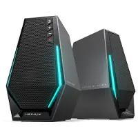 Edifier G1500 Computerluidsprekers, Hecate Gaming Speakers met RGB, Bluetooth 5.3, USB-ingang, 3.5mm AUX-ingang - zwart