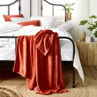 De Witte Lietaer Plaid Snuggly Caramel-150 x 200 cm