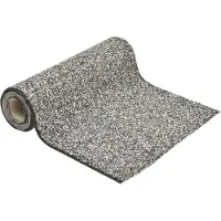 vidaXL Grindfolie 900x40 cm grijs