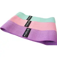 Focus fitness Weerstandsbanden - - 3 delige set - Pastel - Resistance